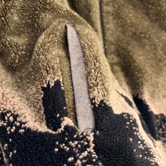 VTG Wild Horses Reversible Hooded Fleece Unique Western Men M Women XL - Picture 11 of 11